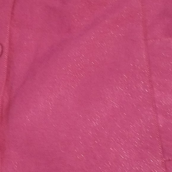 Chico’s Raspberry Fuchsia Button Front Lightweight Jacket - Picture 4 of 5